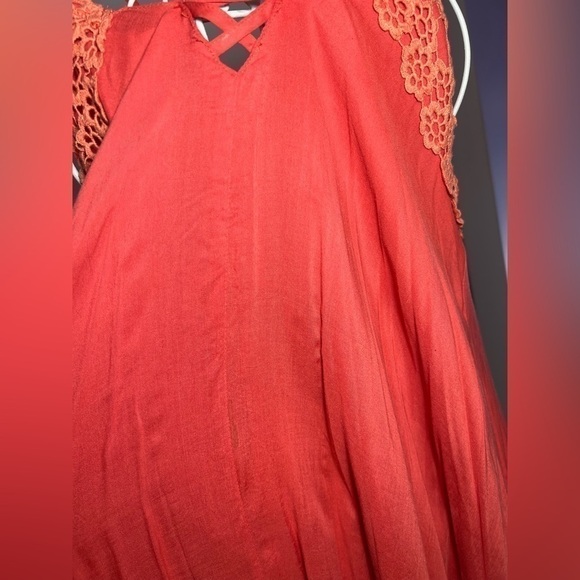 ENTRO Sun Dress - Size Medium - Peach/Orange - Strappy - Good Condition! - Picture 6 of 6